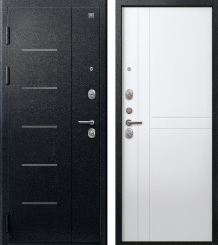 Центурион В-06 Чёрный муар - Белый